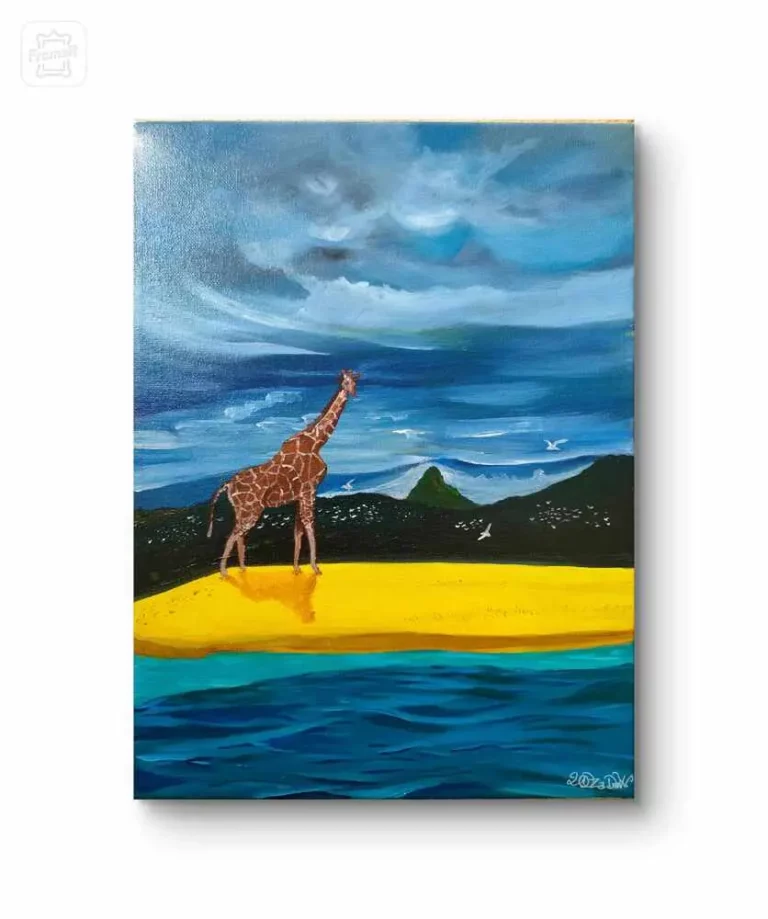 La Girafe de M'tsanga Tsoholé